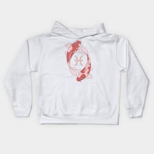 Pisces (Baby Pink) Kids Hoodie